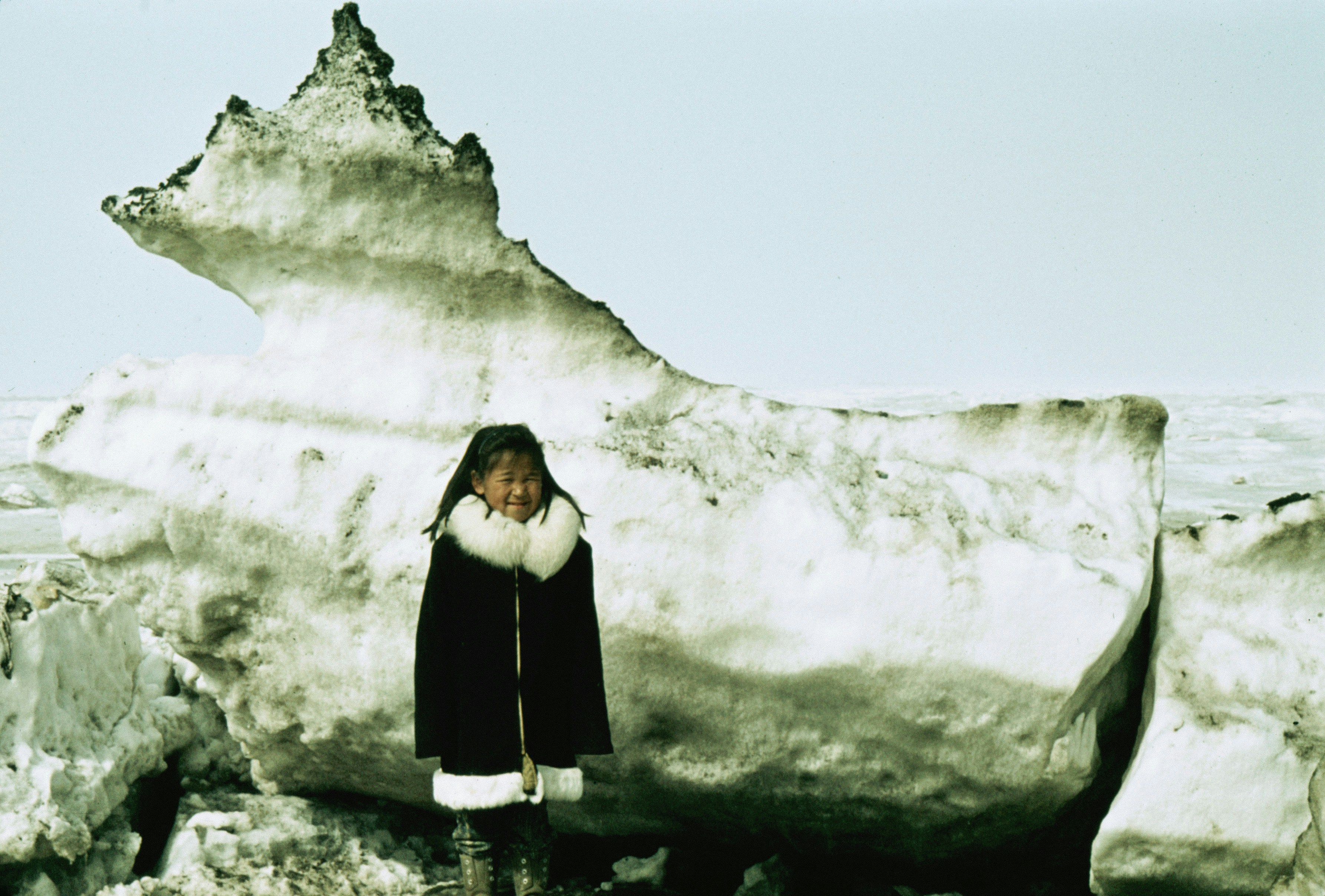 Not much snow for the Eskimo