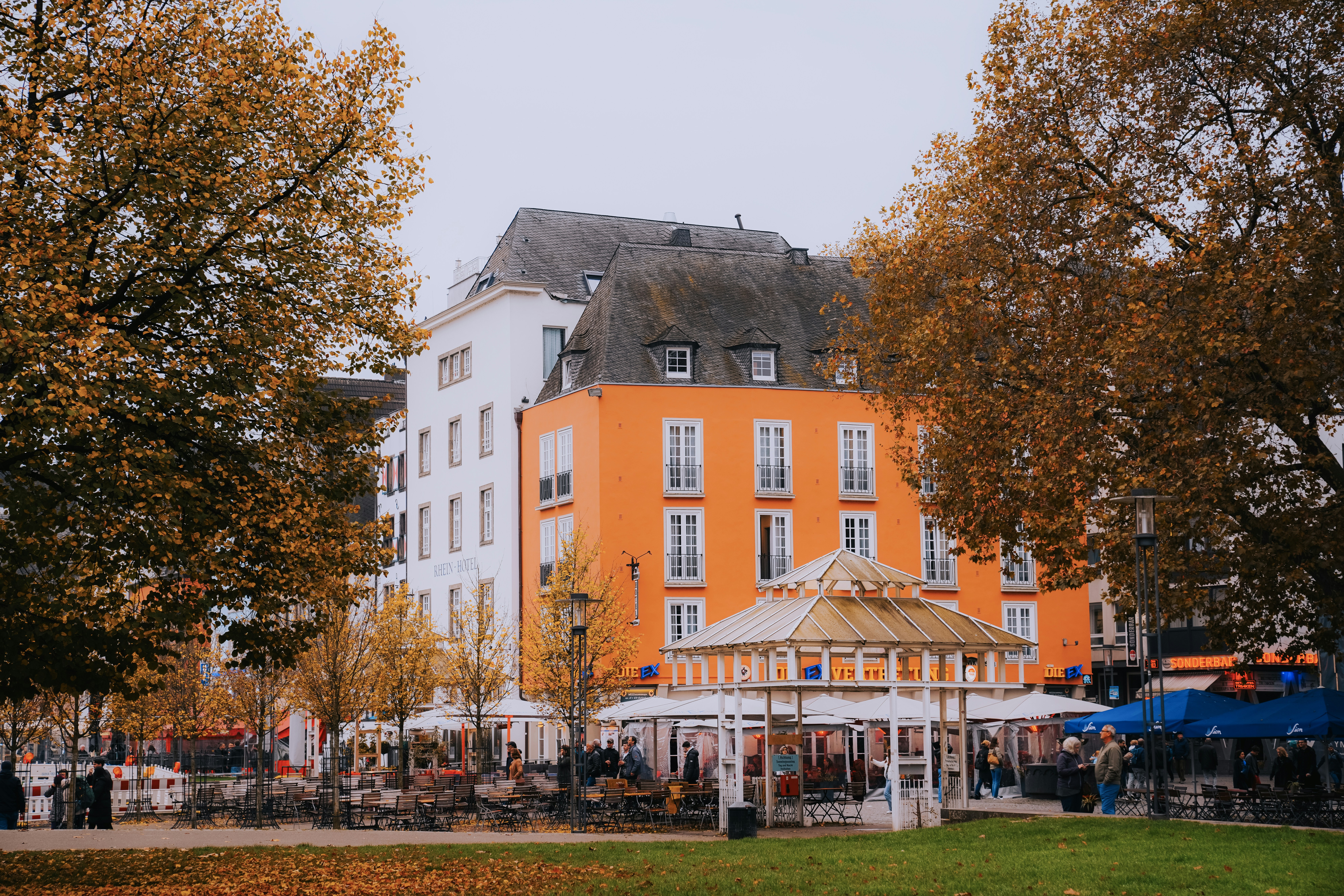 Autumn community gathering