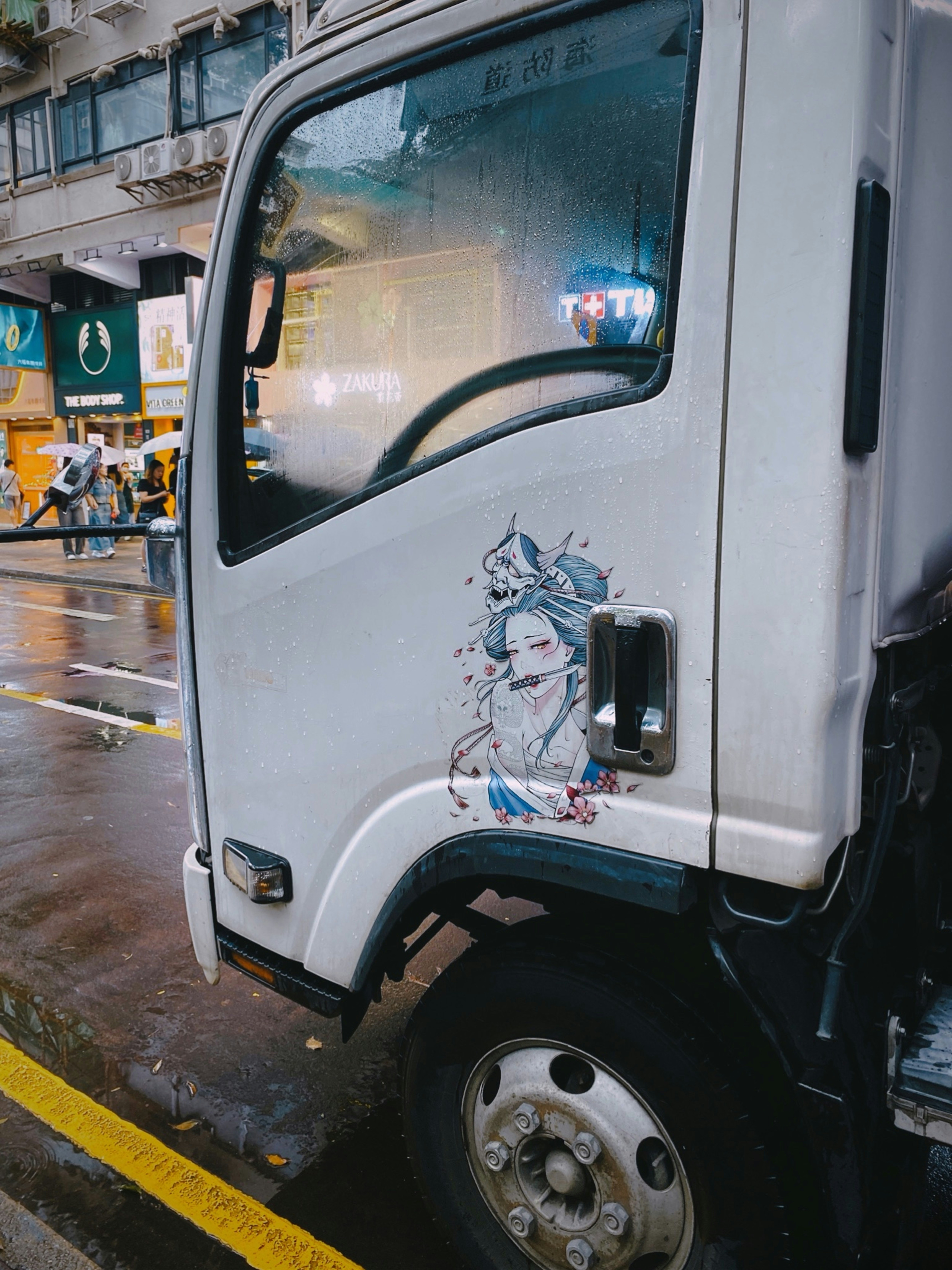 A white truck parked on the side of the road photo – Free Car Image on ...