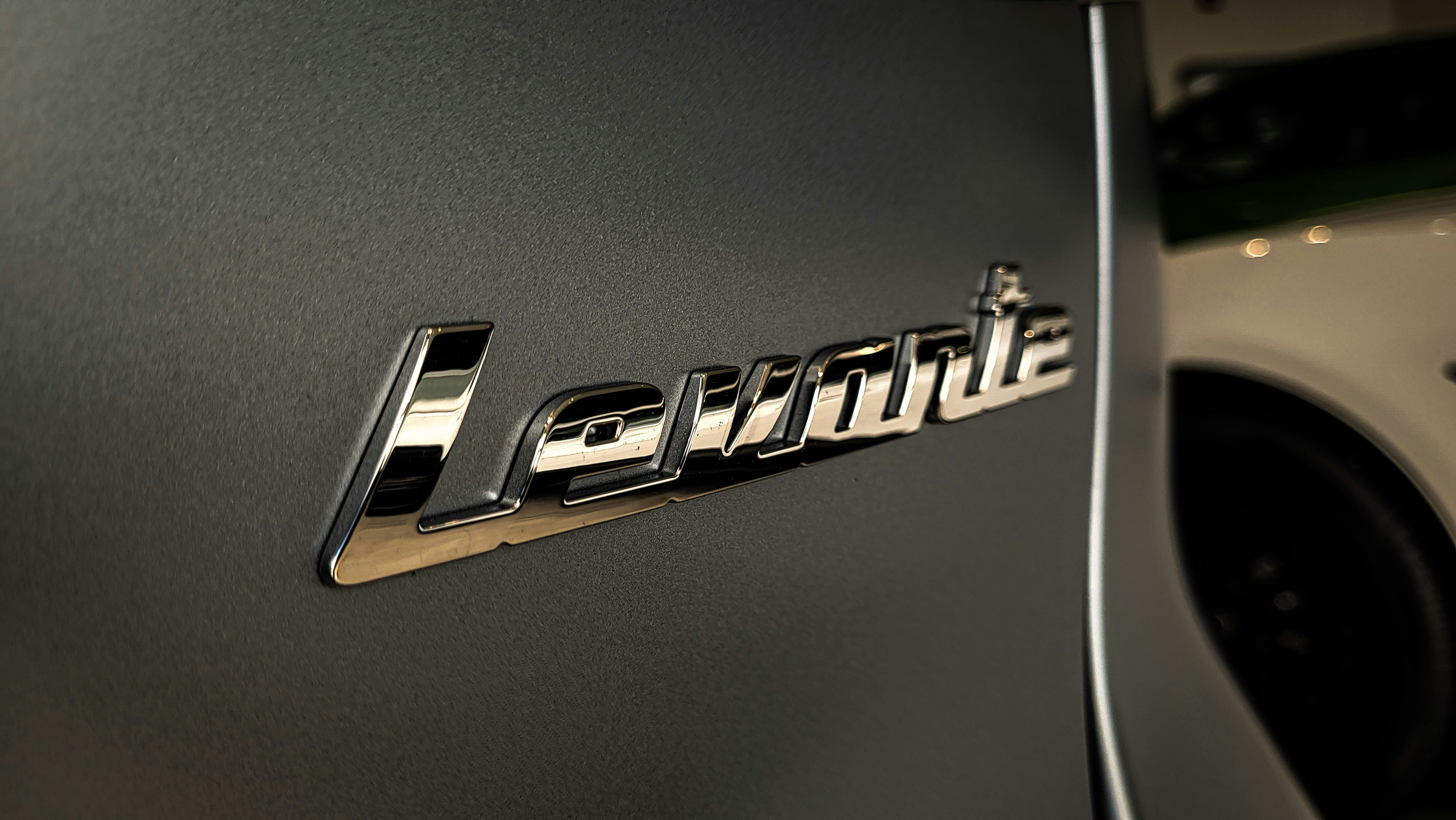 A close up of the emblem on a car