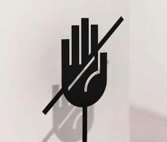 A black and white picture of a fork and spoon