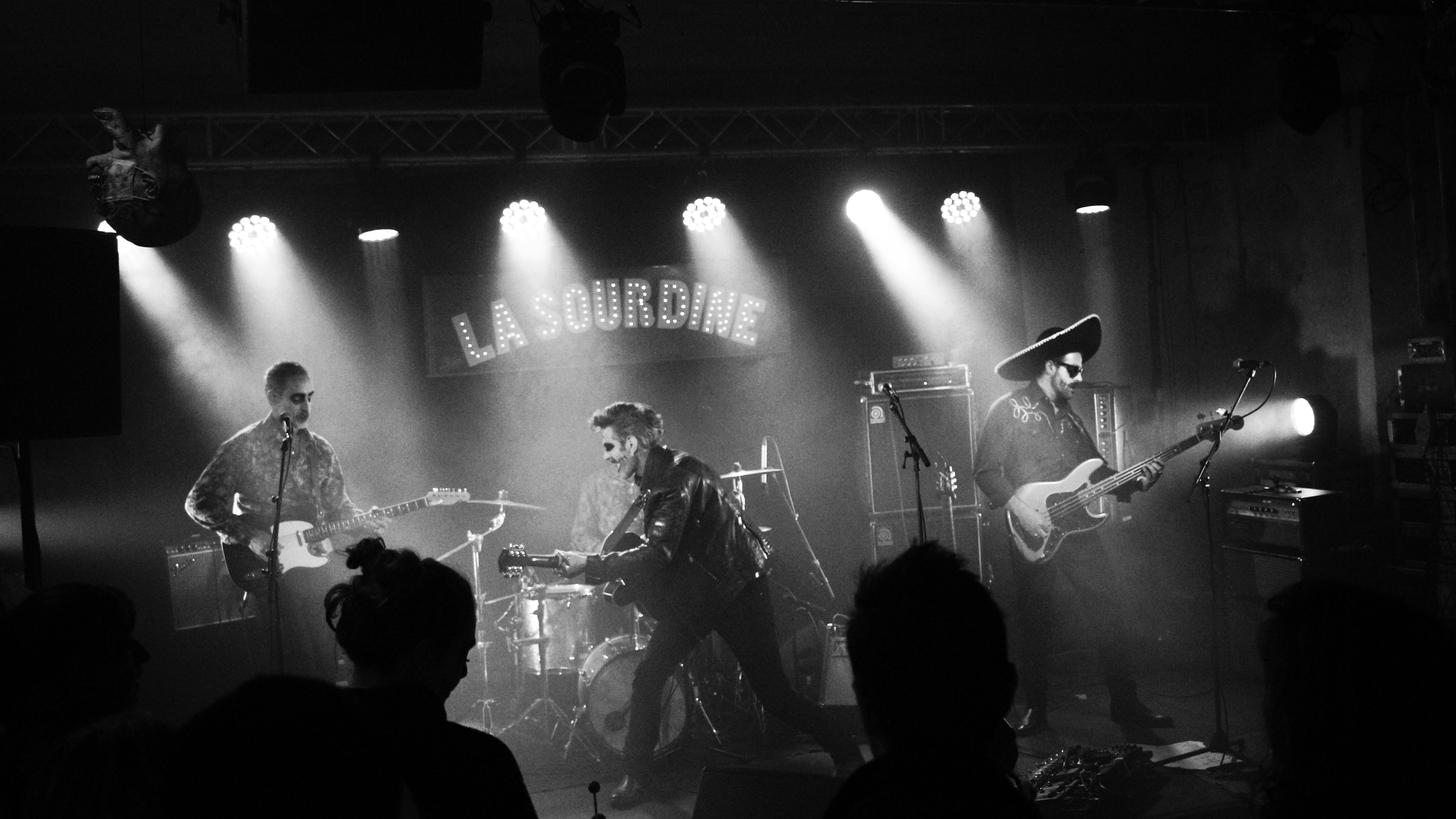 A group of people that are on a stage