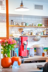A kitchen filled with lots of counter top space