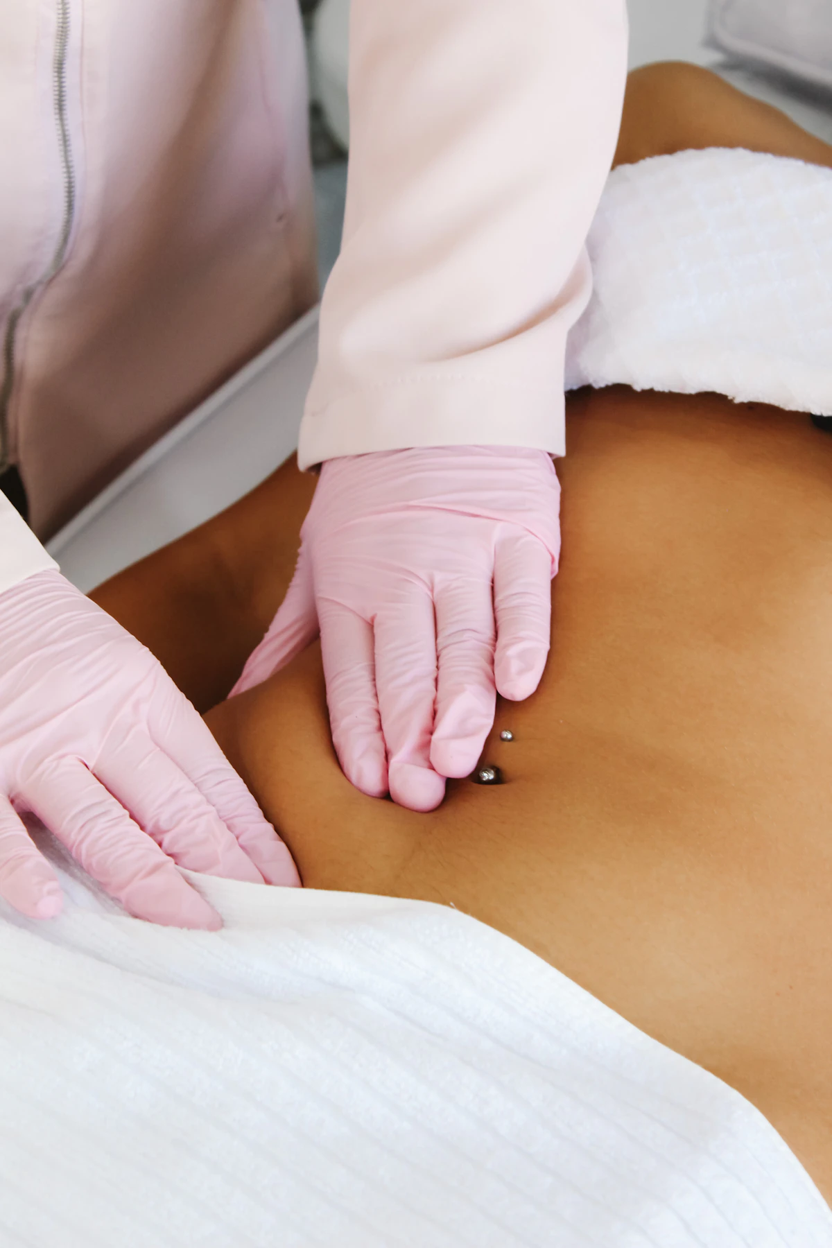 Independent professional working with a client