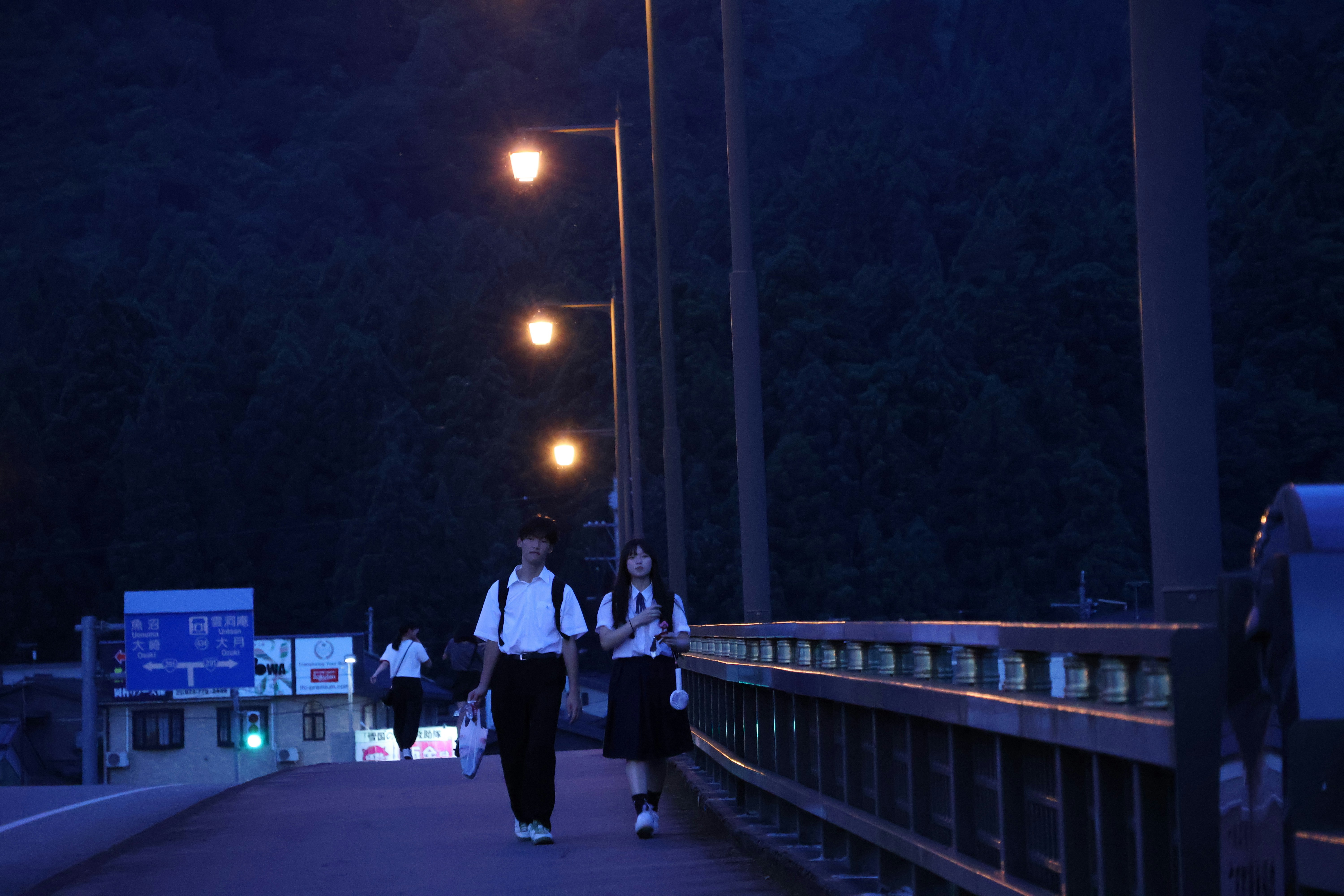 Night hiking gear and preparation