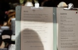 Menus