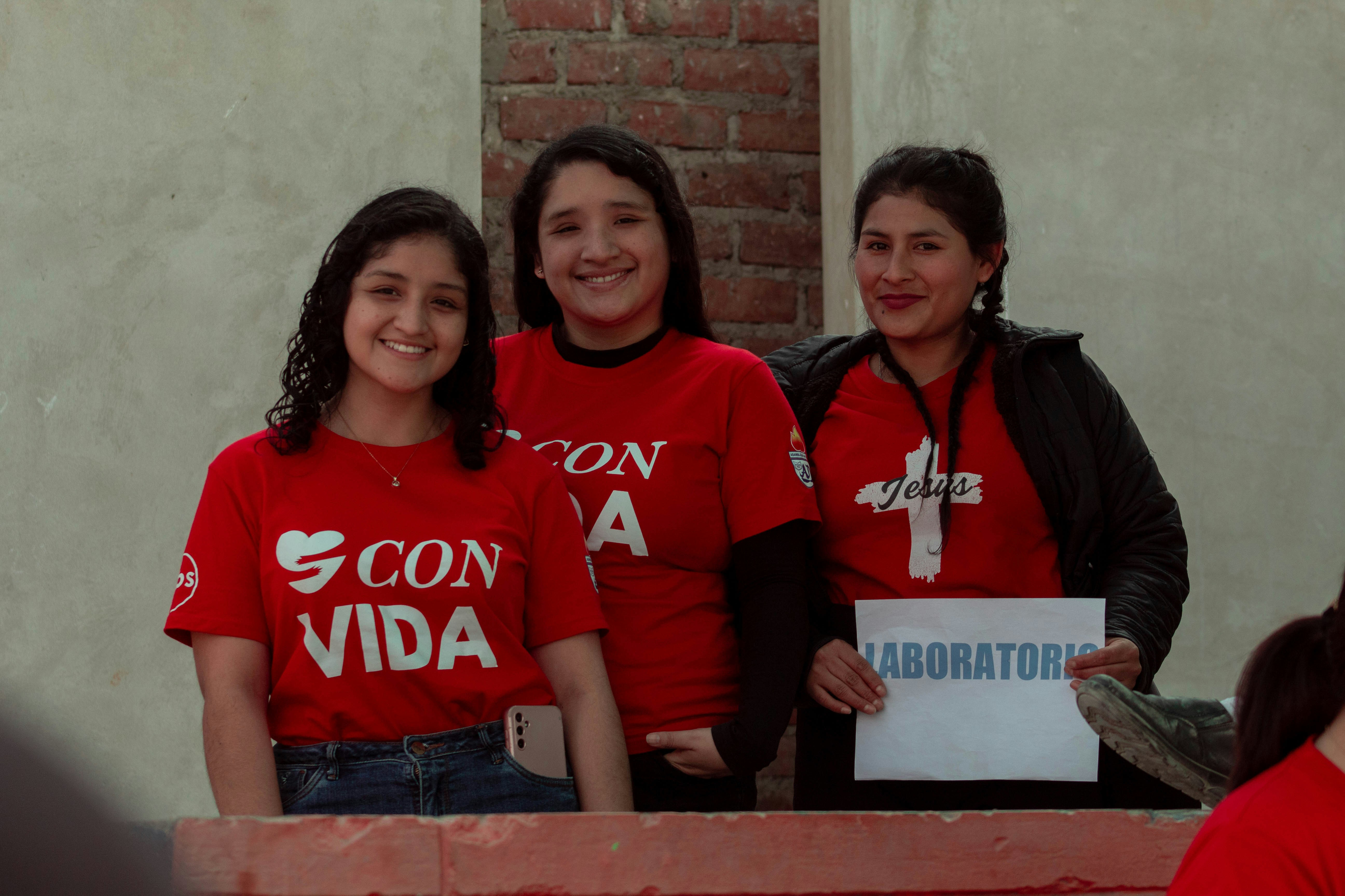 Group of women volunteers