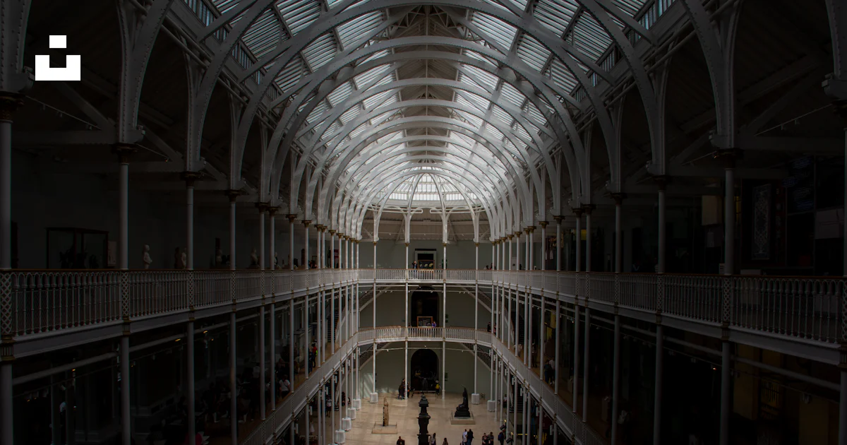 Really Long Building A very large building with a very long ceiling photo – Free Edinburgh ...