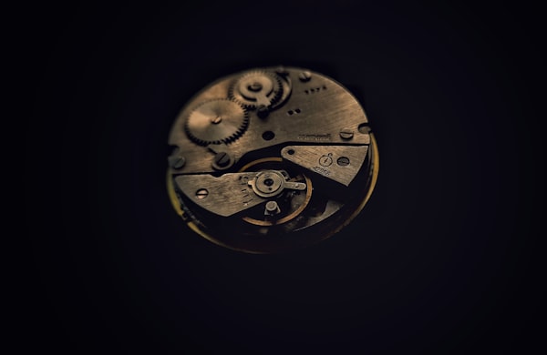 Dial detail in low light
