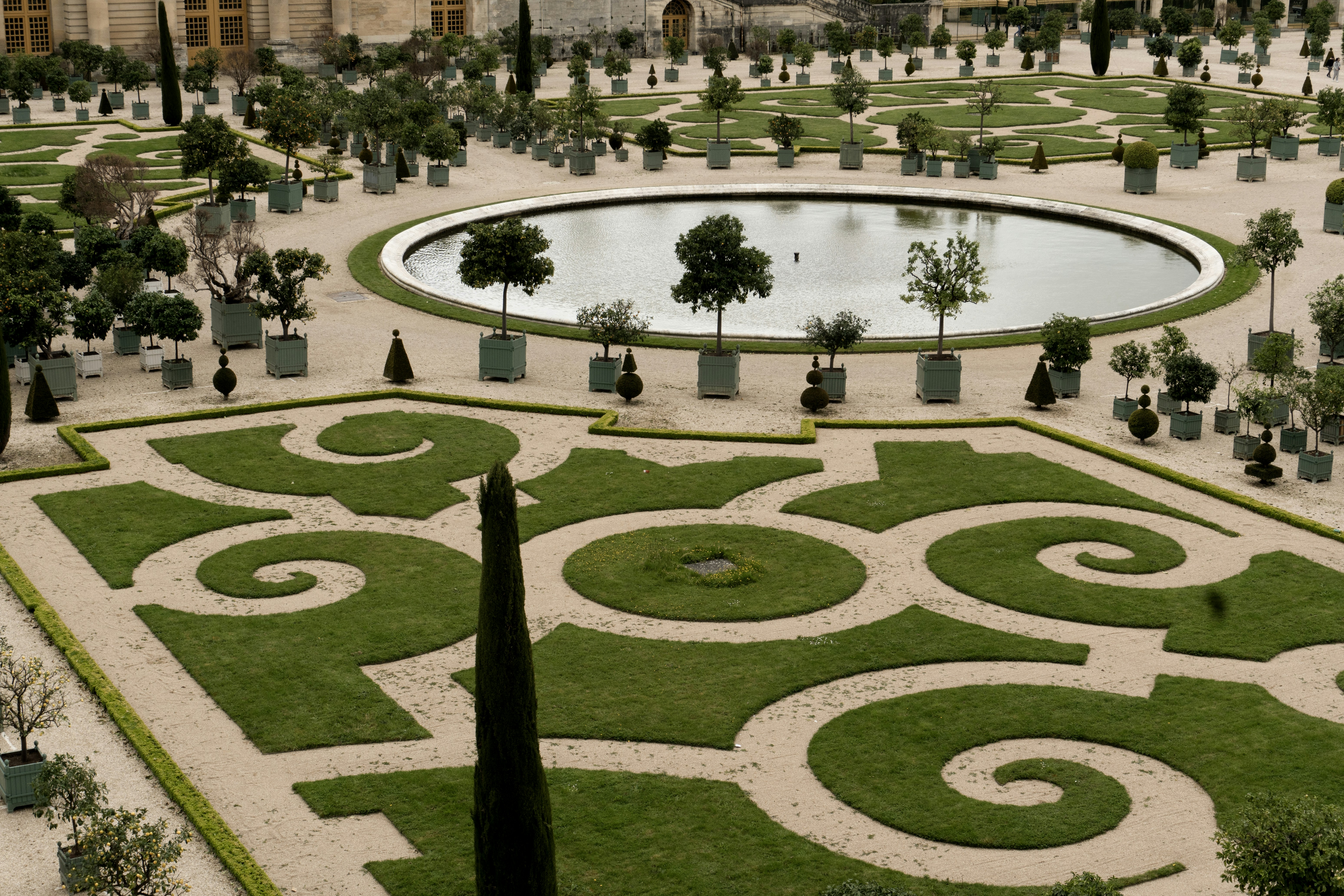 Balade dans les jardins du château de Versailles.