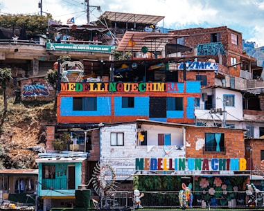 A bunch of buildings that are next to each other