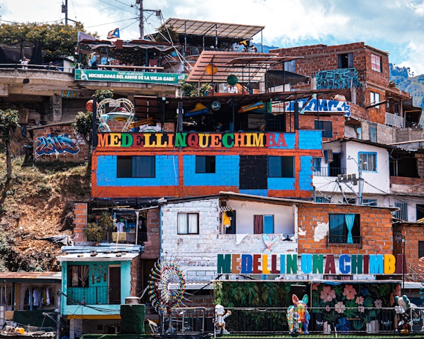 A bunch of buildings that are next to each other