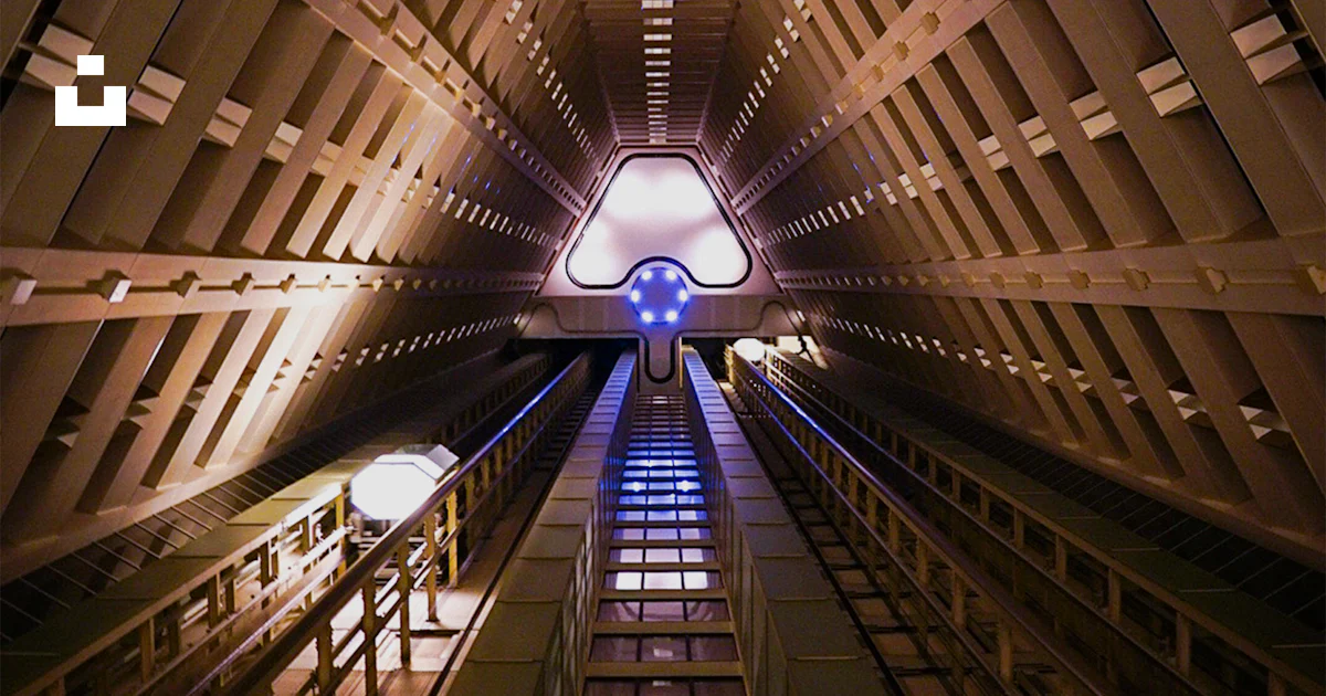 Really Long Building A very tall building with a very long hallway photo – Free Tokyo Image ...