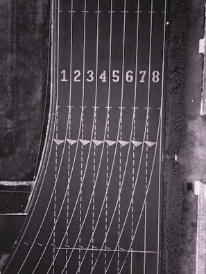 A black and white photo of a skateboard ramp