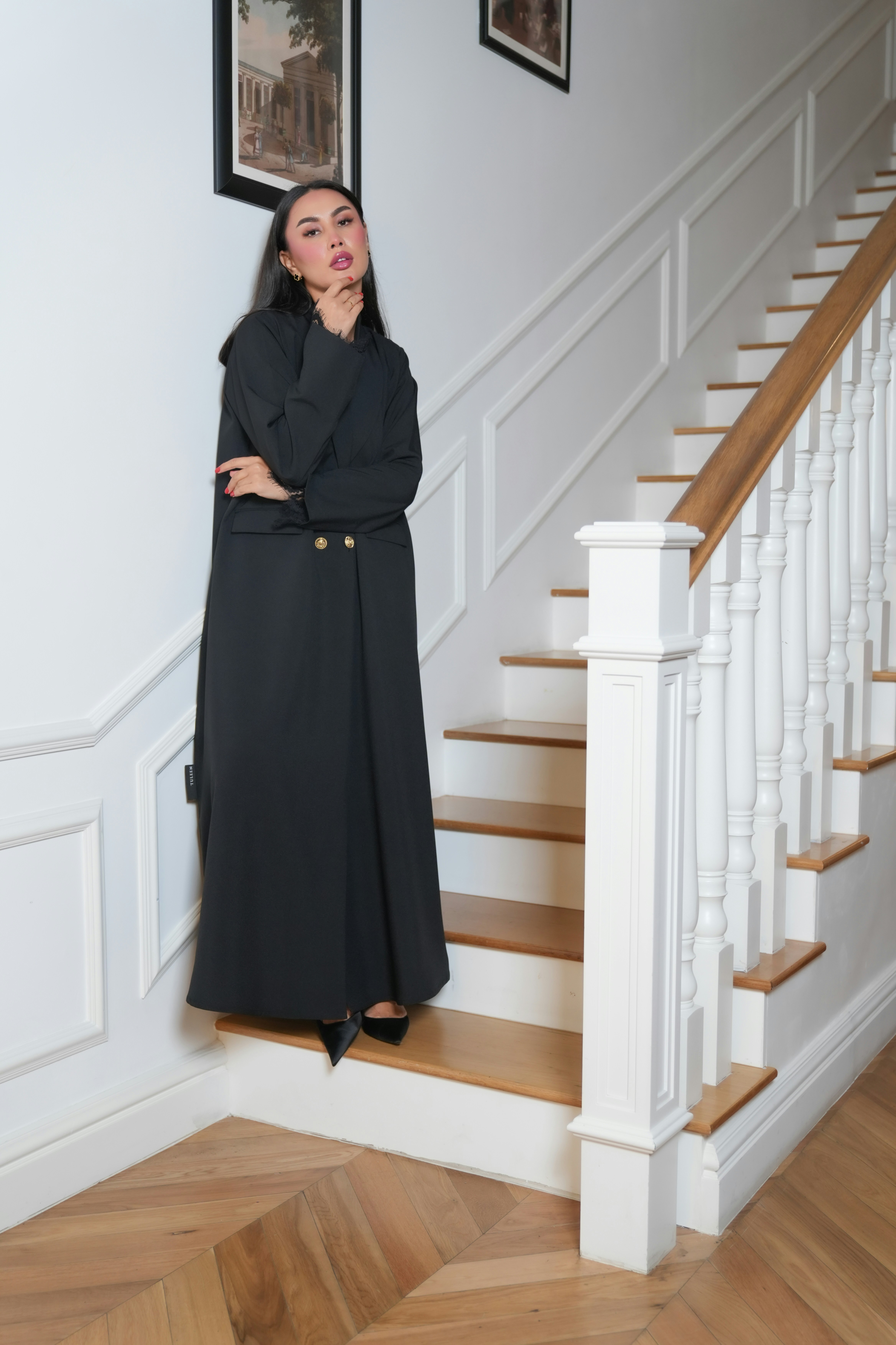 Classic Black Abaya