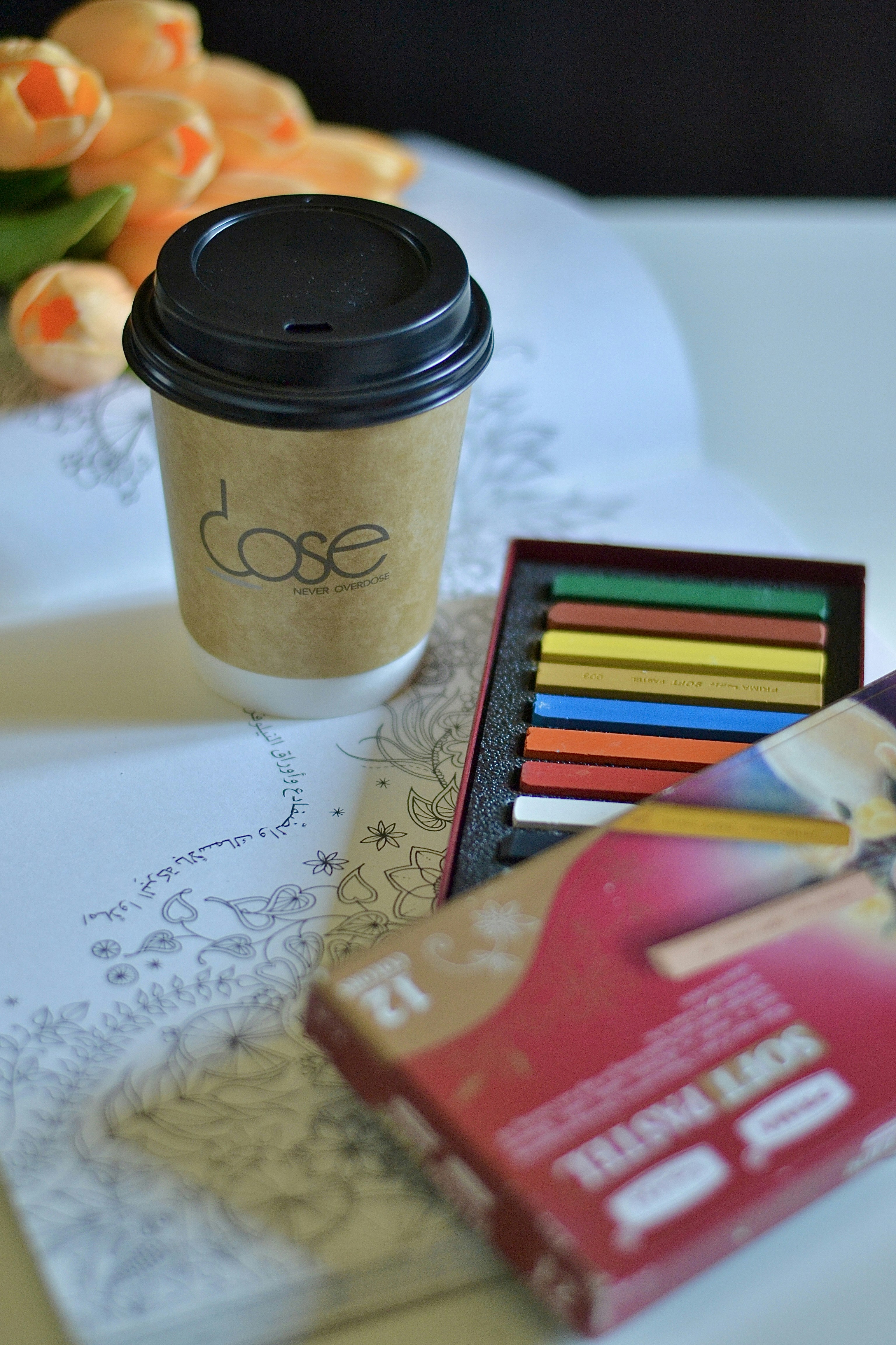 Cover of the Serene Christmas coloring book