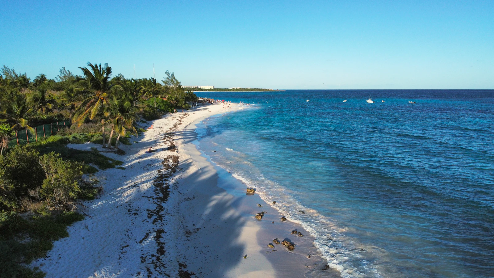 Plage des Caraïbes à Playa del Carmen