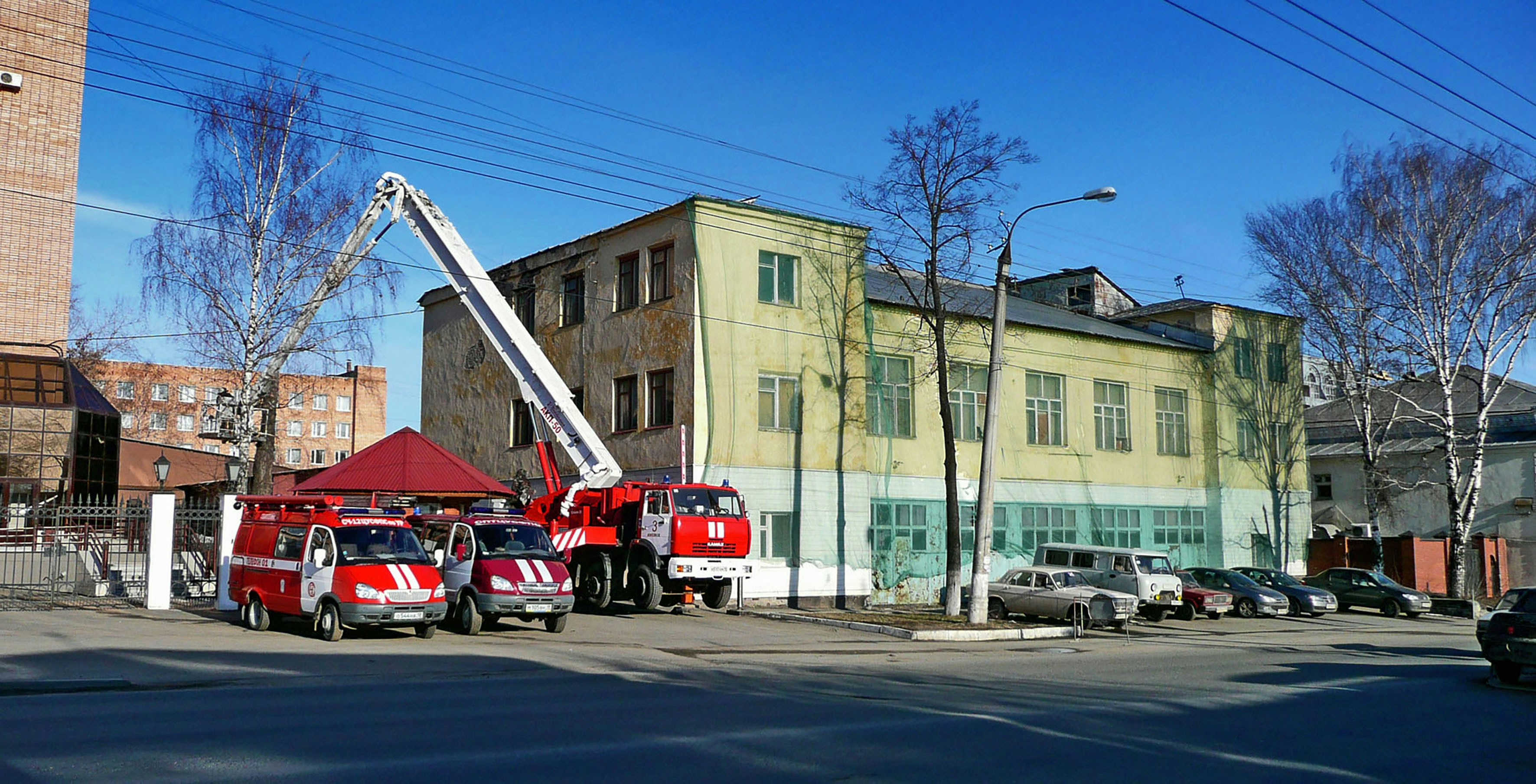 fire station sauna
