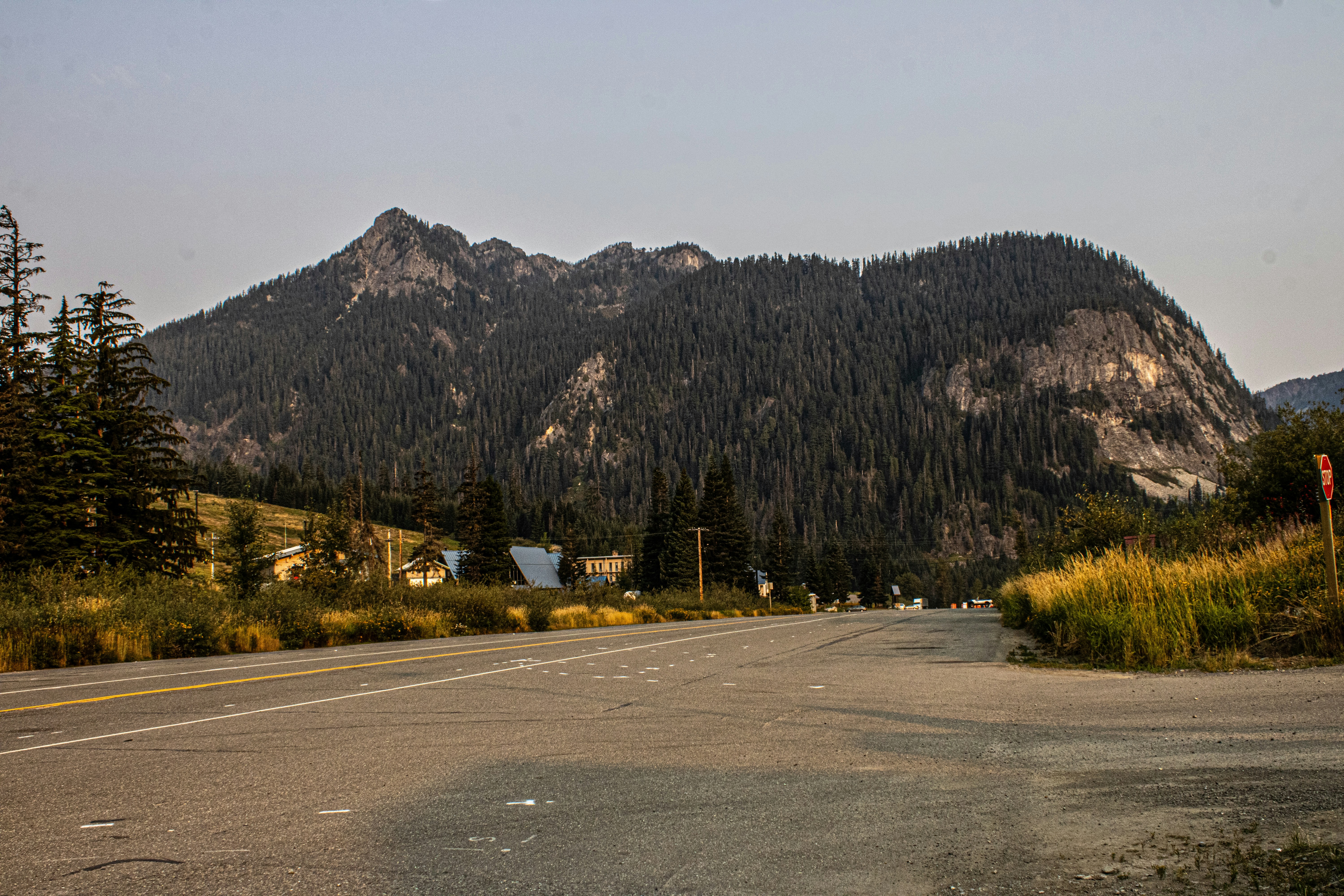 Scenic A23 highway view with Mount Meru in the distance - Arusha hotel transfer JRO