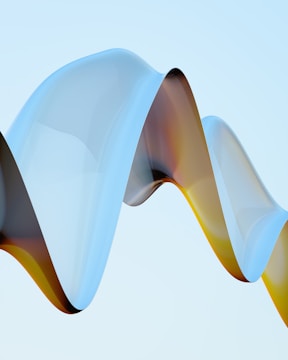 A white and brown object is flying in the air