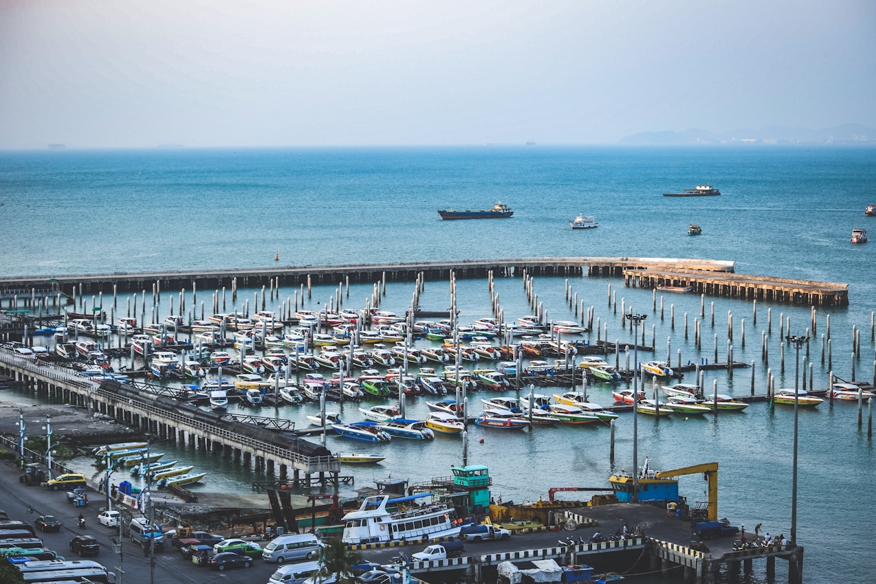 Pattaya pier & coast