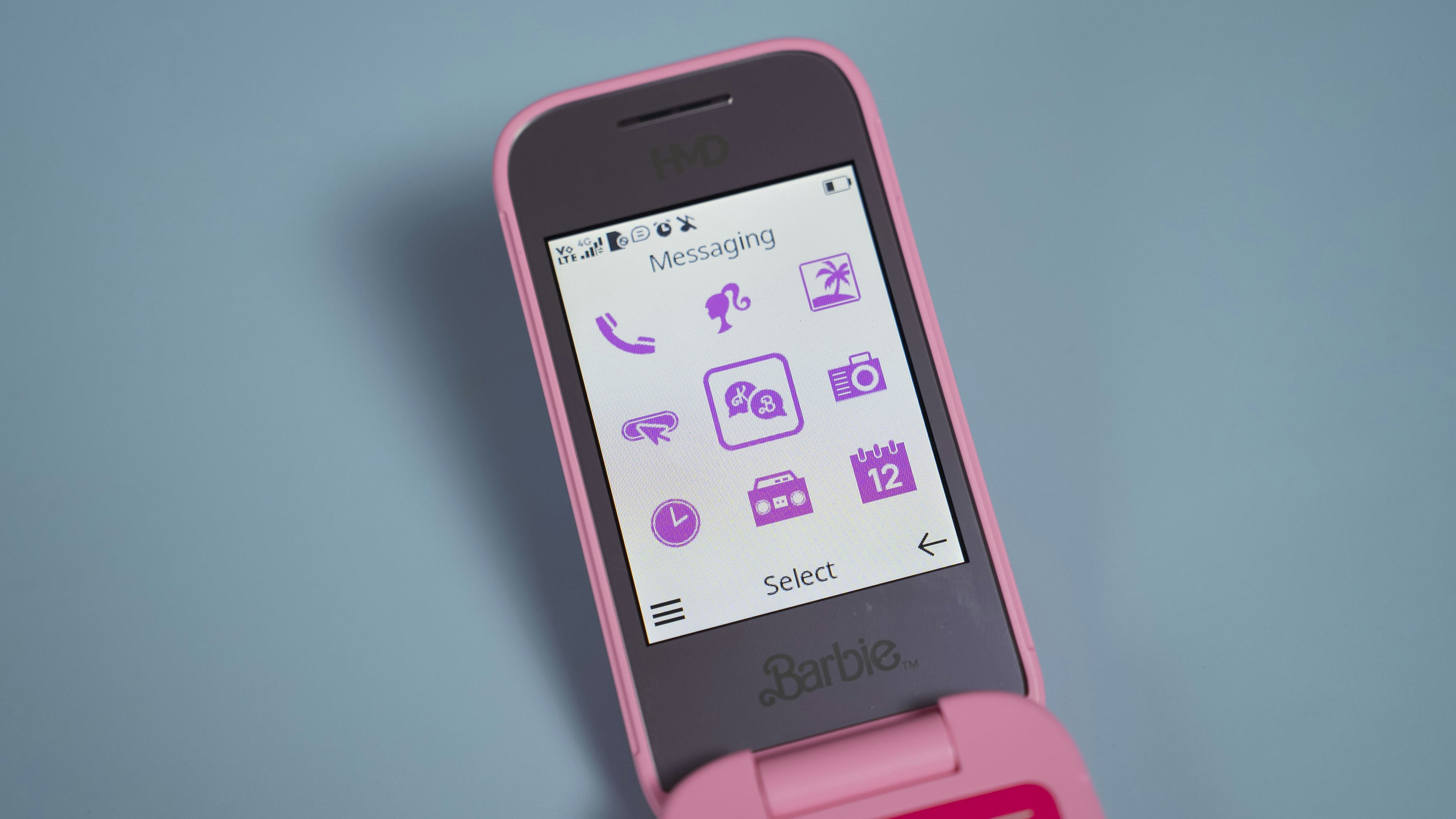 HMD Barbie Phone background