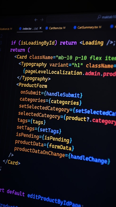 A computer screen with a bunch of text on it