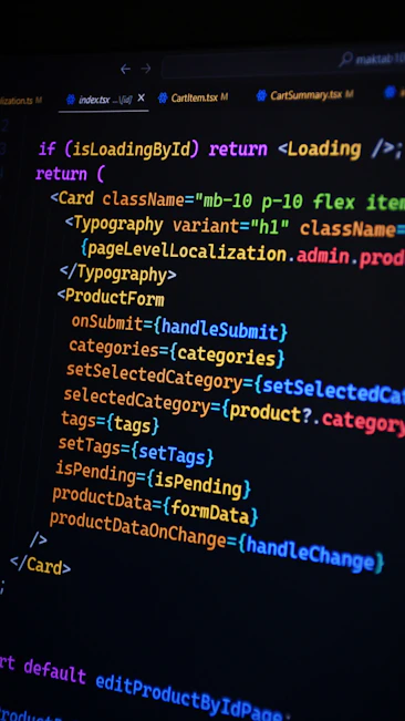 A computer screen with a bunch of text on it