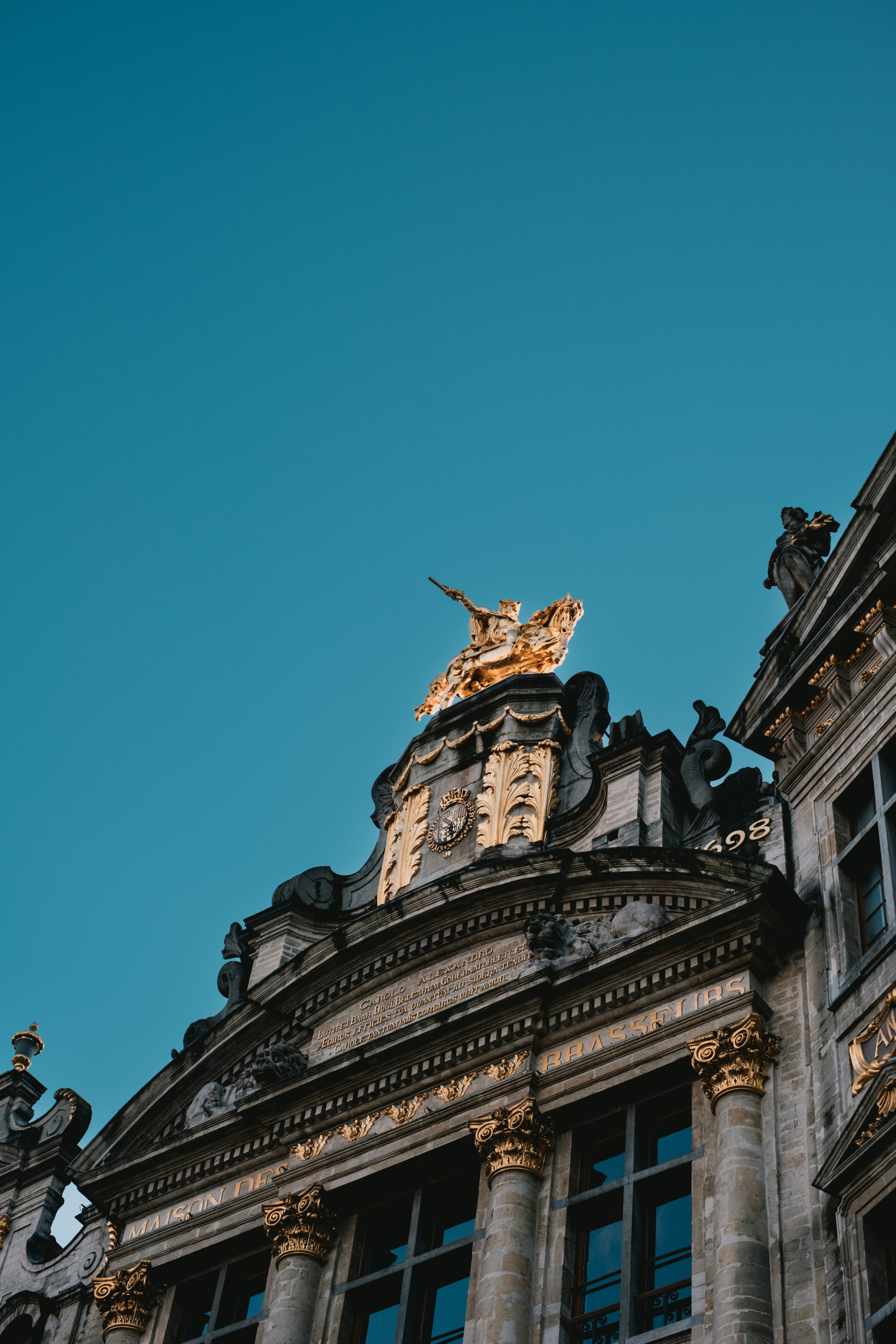 A tall building with a clock on the top of it