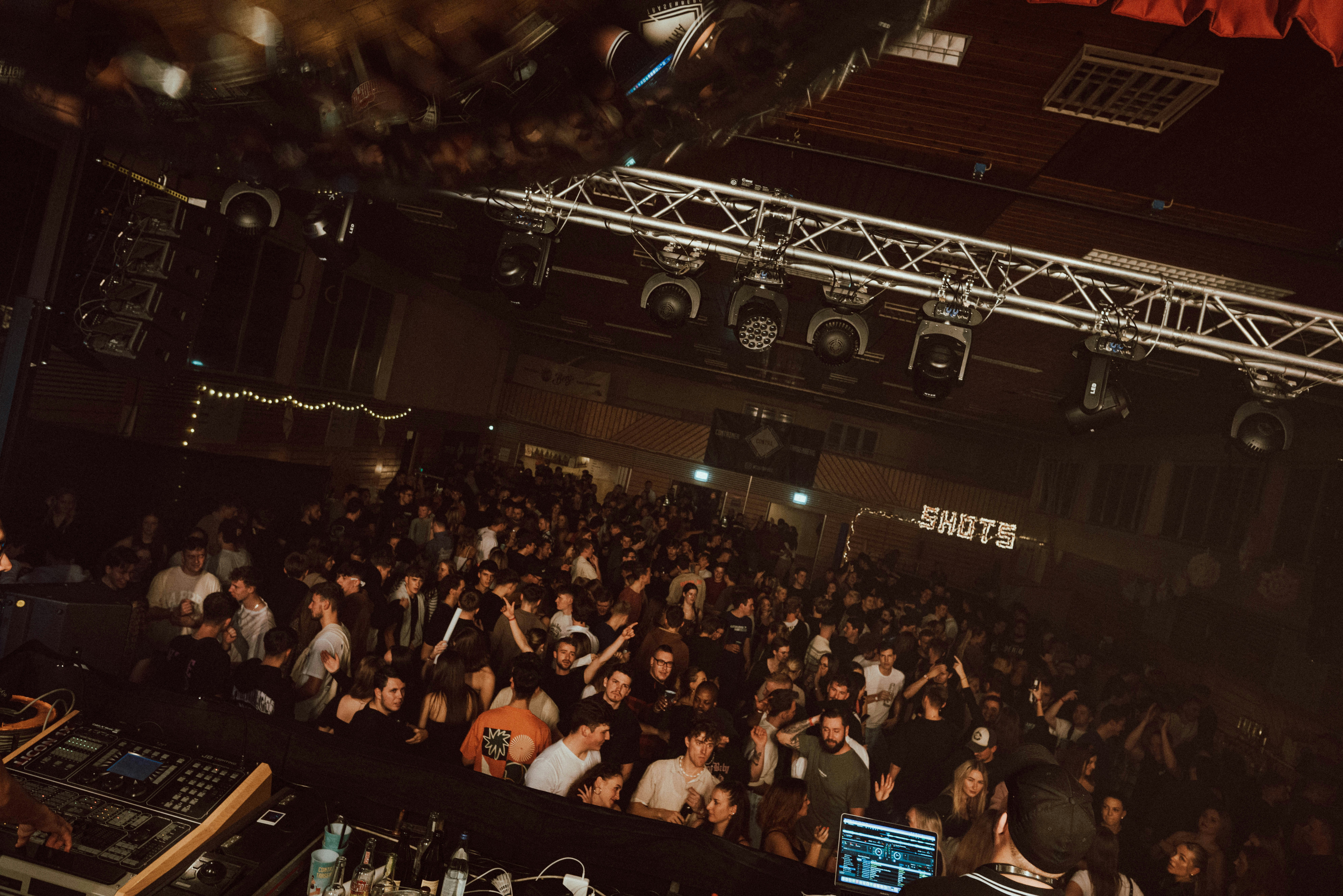 A large crowd of people at a concert