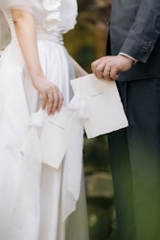 A man and a woman standing next to each other