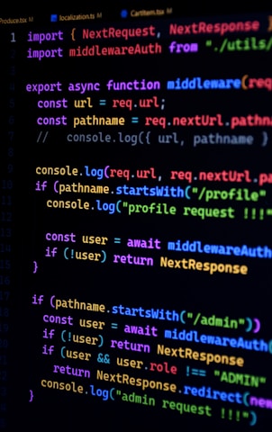 A computer screen with a bunch of text on it