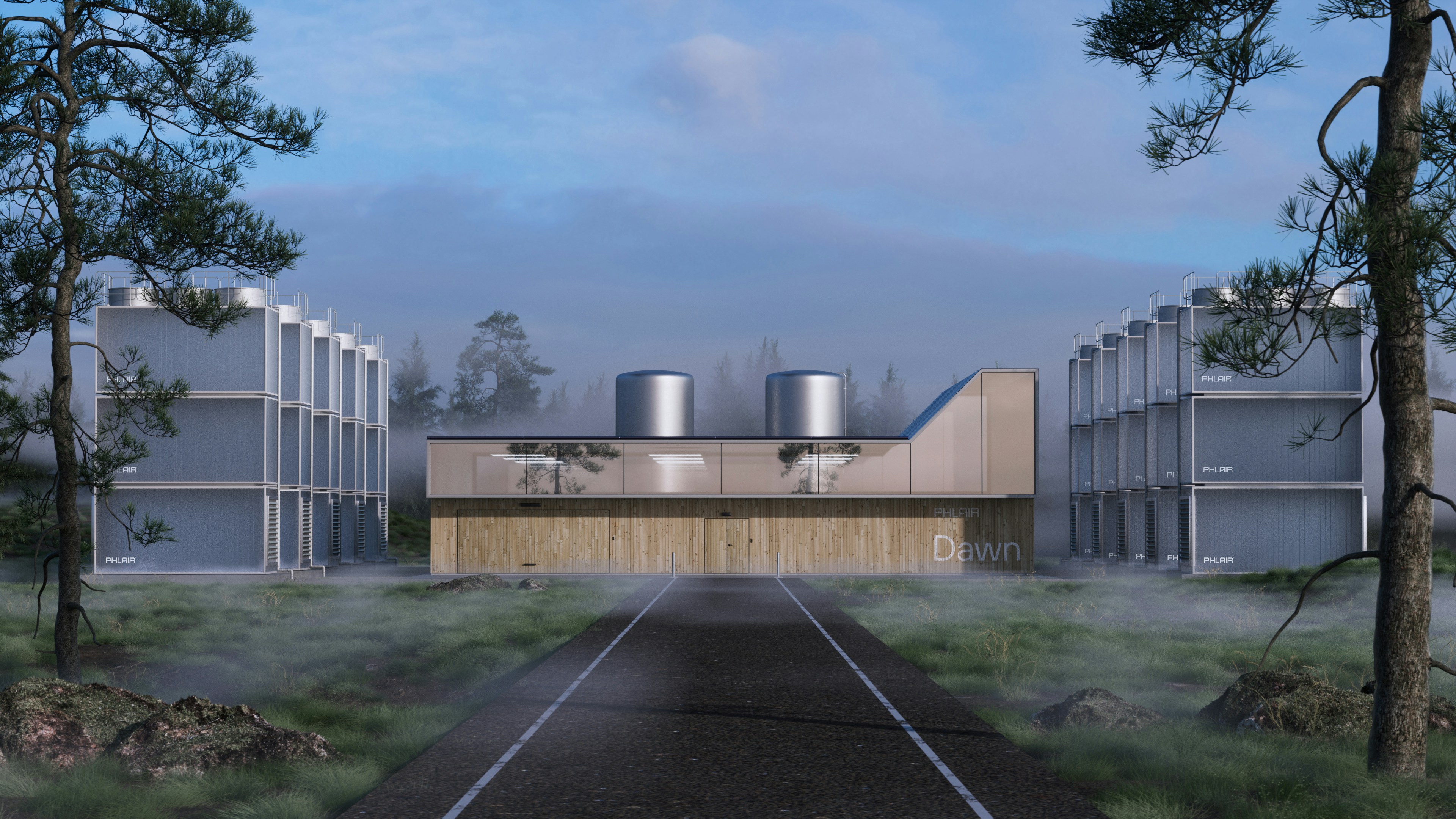 PHLAIR project Dawn Commercial Direct Air Capture facility Providing u003e20,000 tCO2/year Alberta, Canada