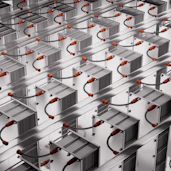 A large group of different types of batteries