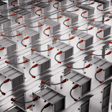 A large group of different types of batteries