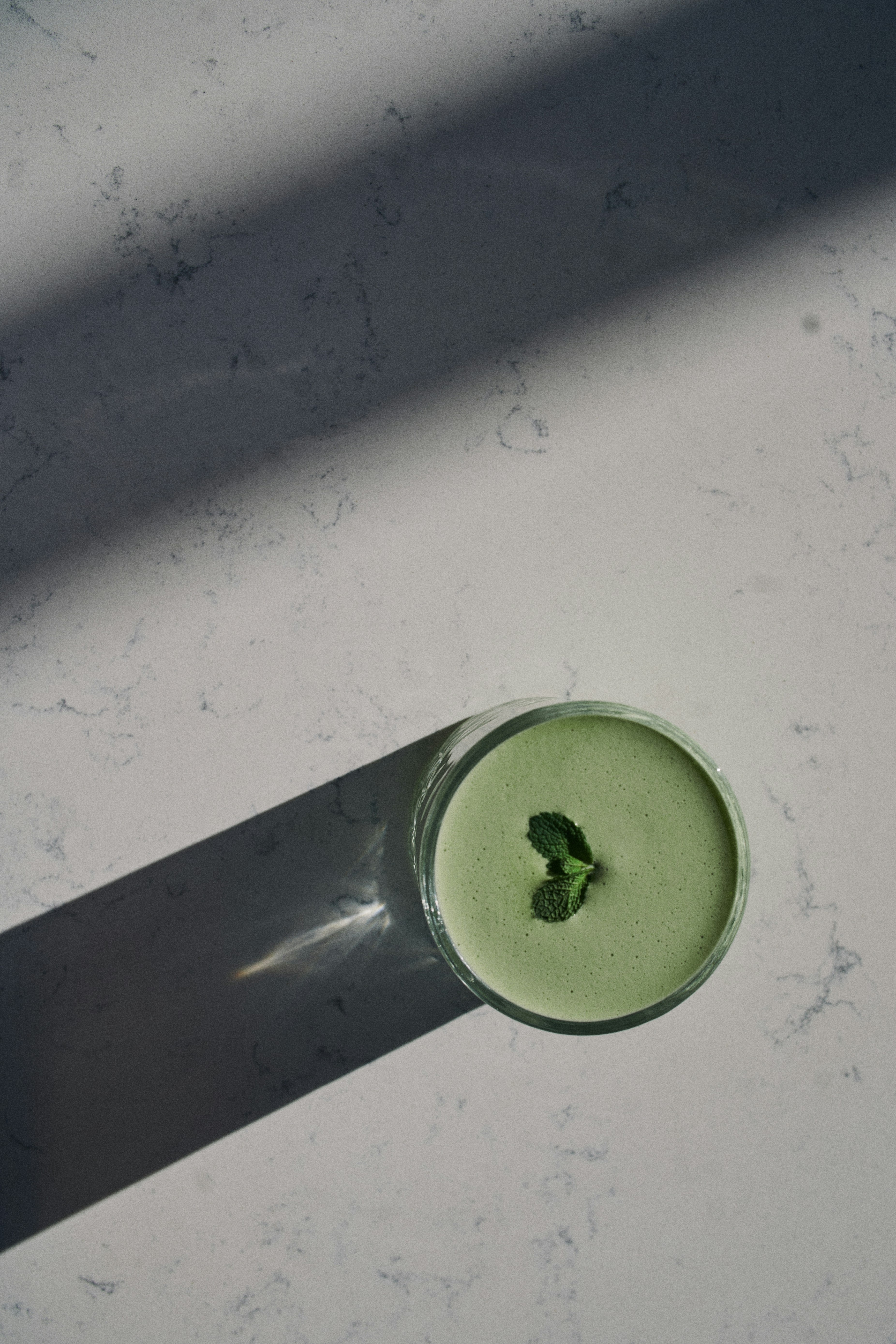 Bebida de matcha refrescante