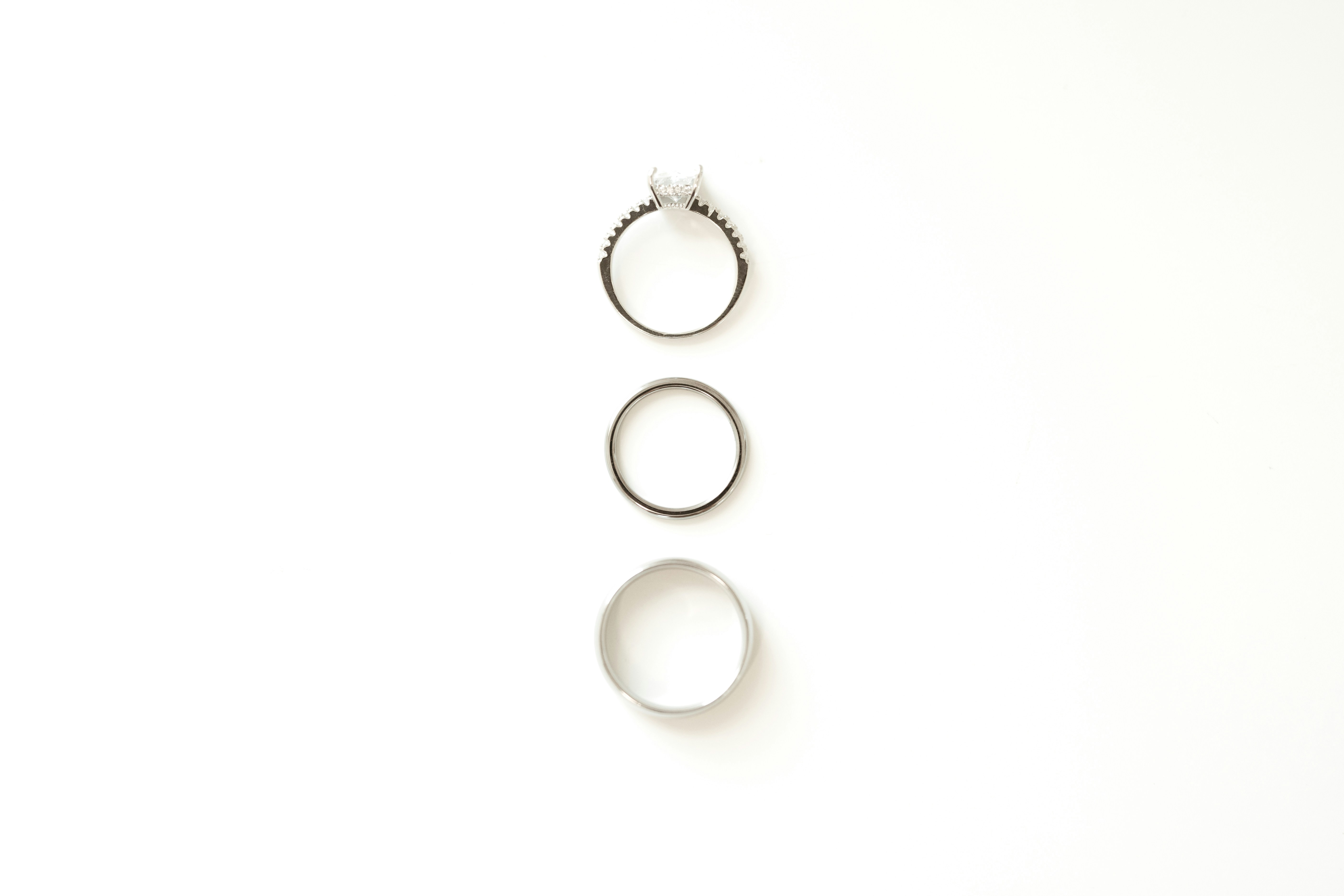 Ring sizing chart for 2 piece wedding rings