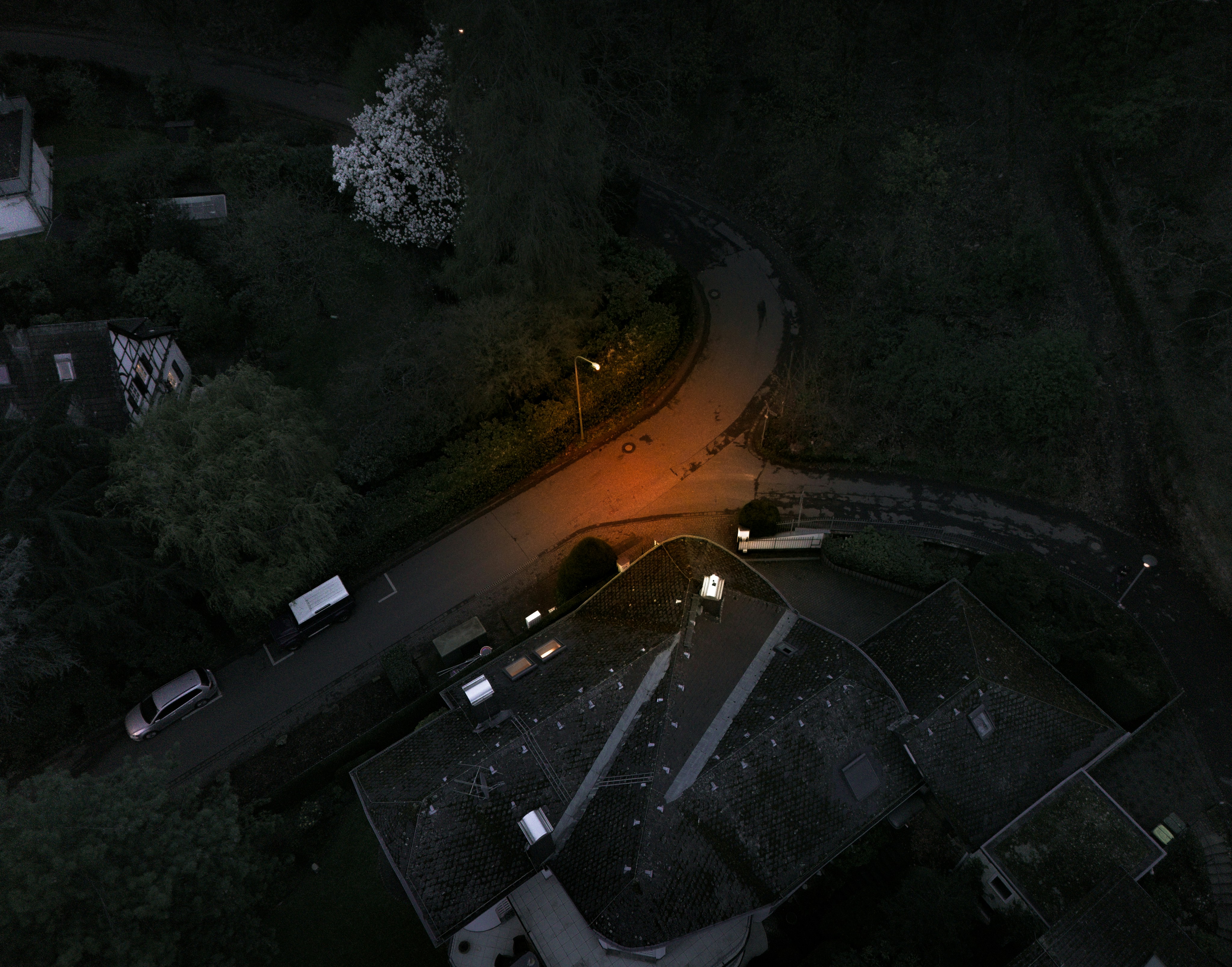 Street view at night