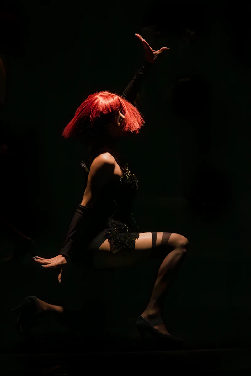Performer in spotlight