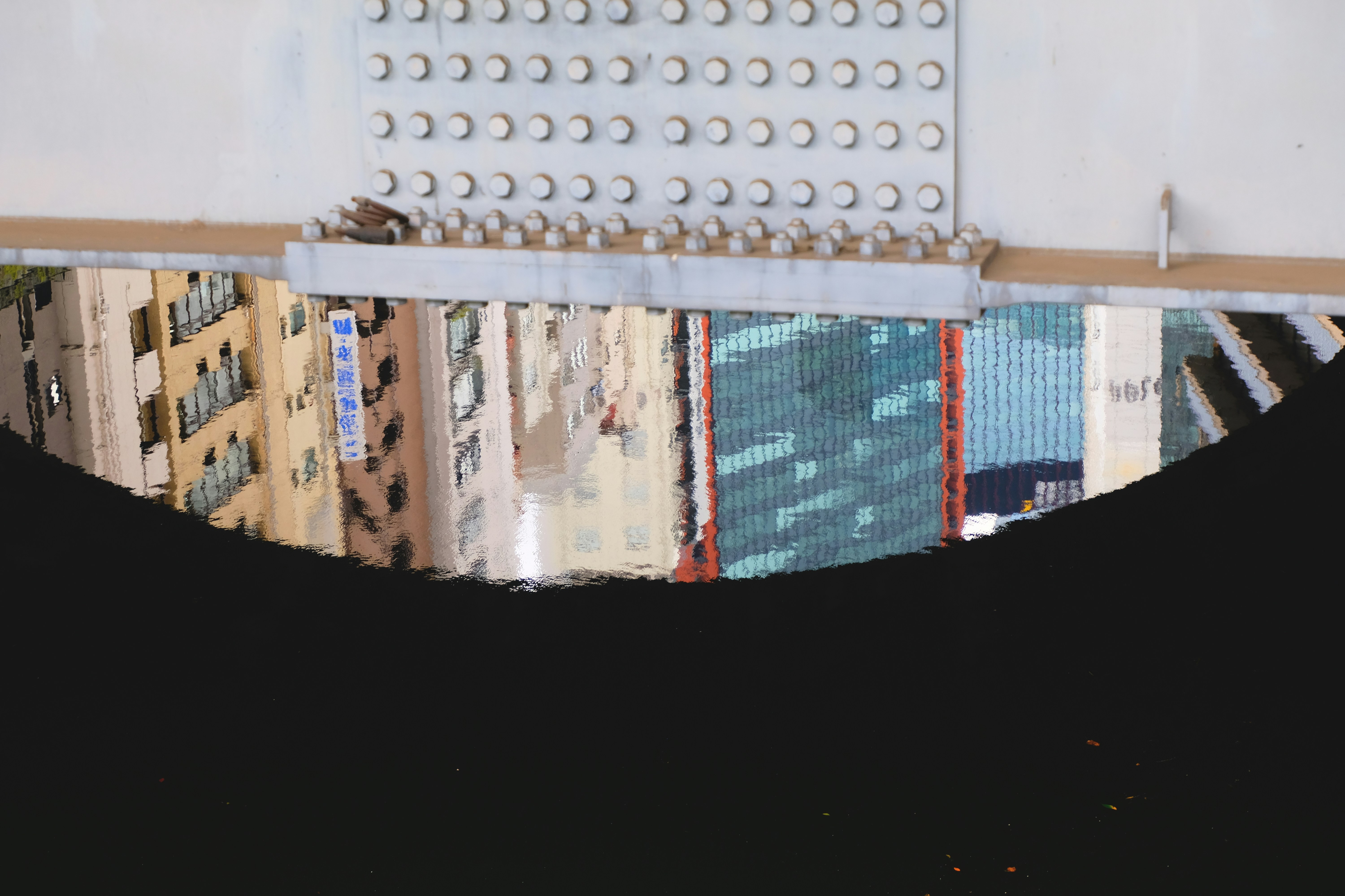 Close-up of different cargo pants materials and features