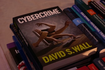 A stack of books sitting on top of a table