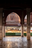 An open air market with lots of produce