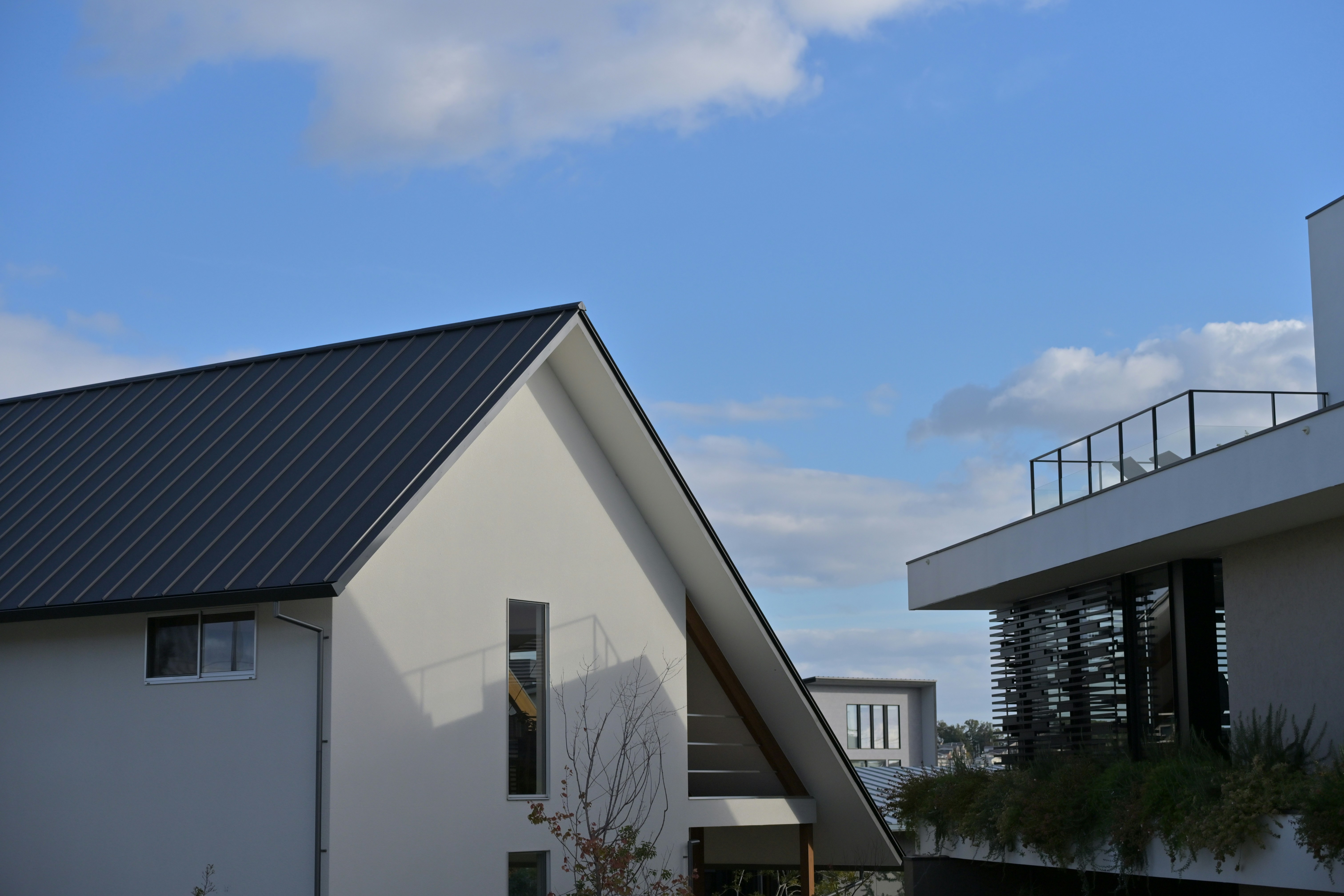 Newly installed, modern roof on a home - Improve property value