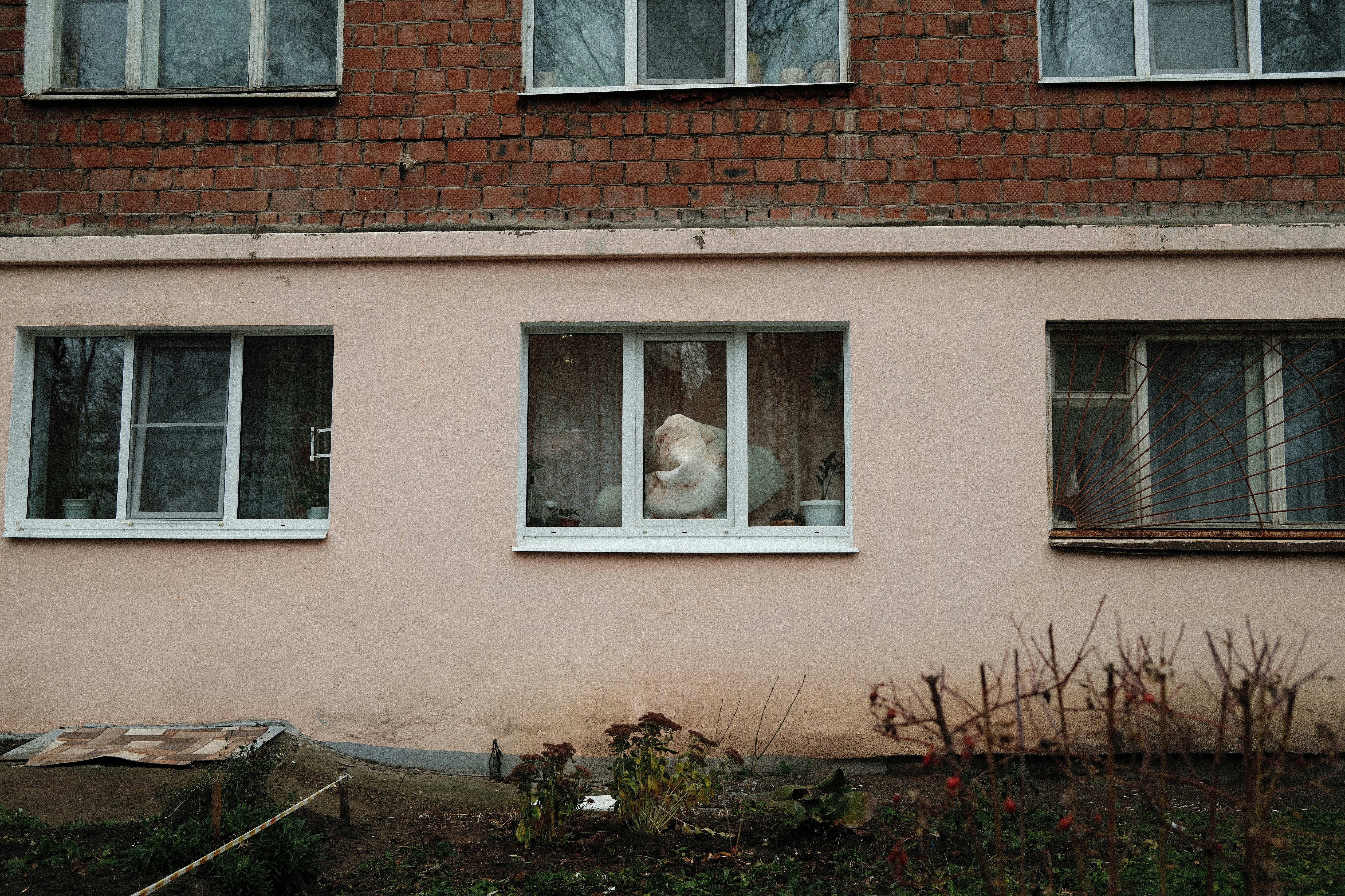 Modern building with windows