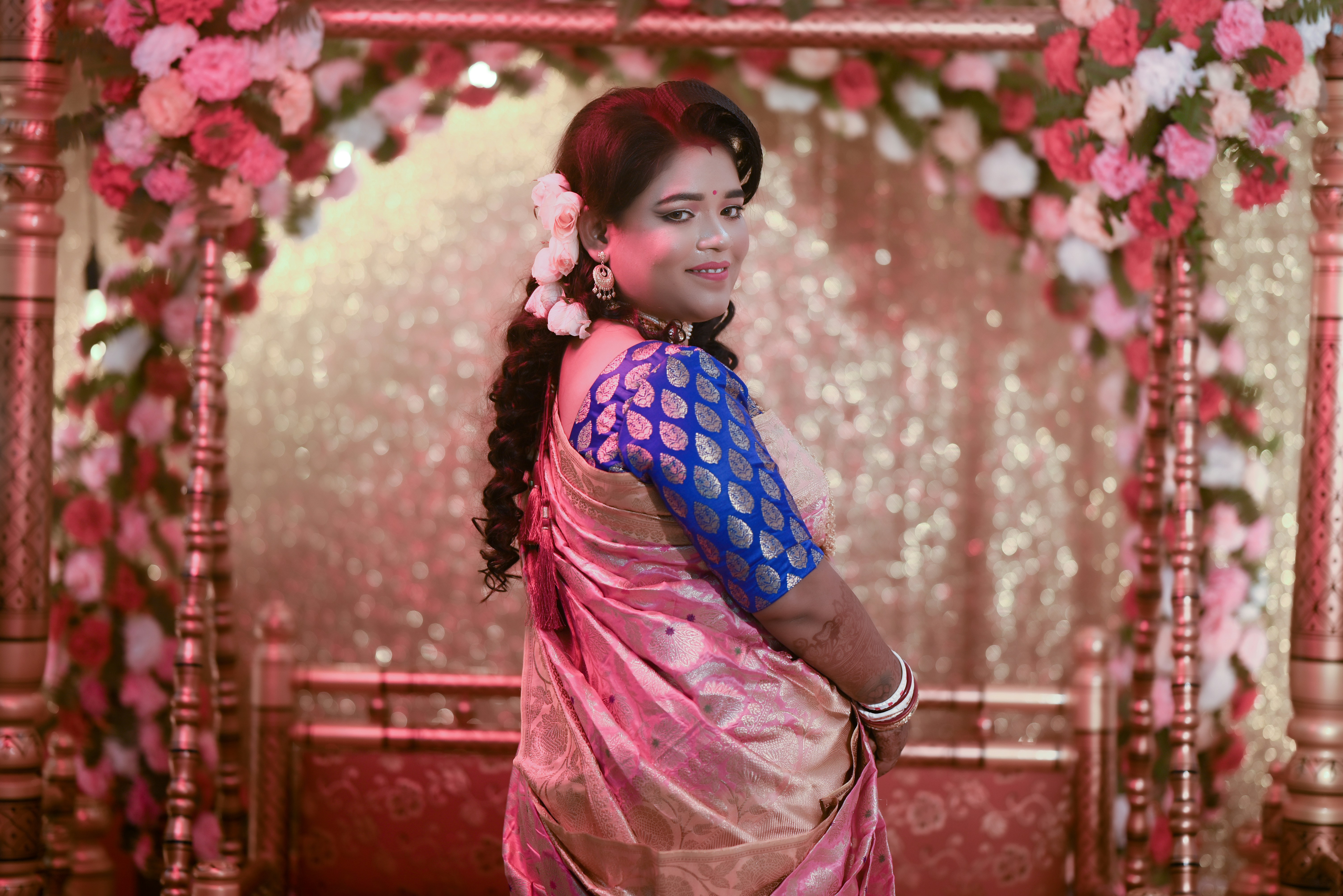 Boho Stil Hochzeitsfotografie