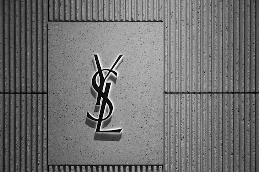 A black and white photo of a saint louis logo