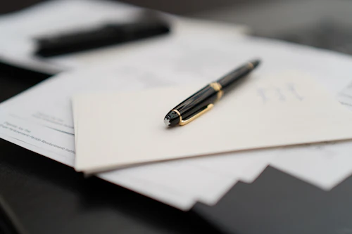 Legal Contract Signing Pen — Lemon Grove Legal Malpractice Lawyer, Lemon Grove CA