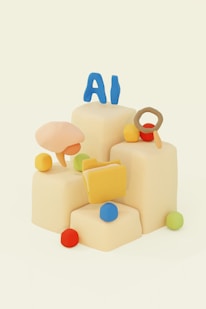 A cake with a number on top of it