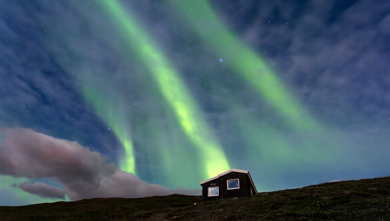 Aurora boreal en Islandia