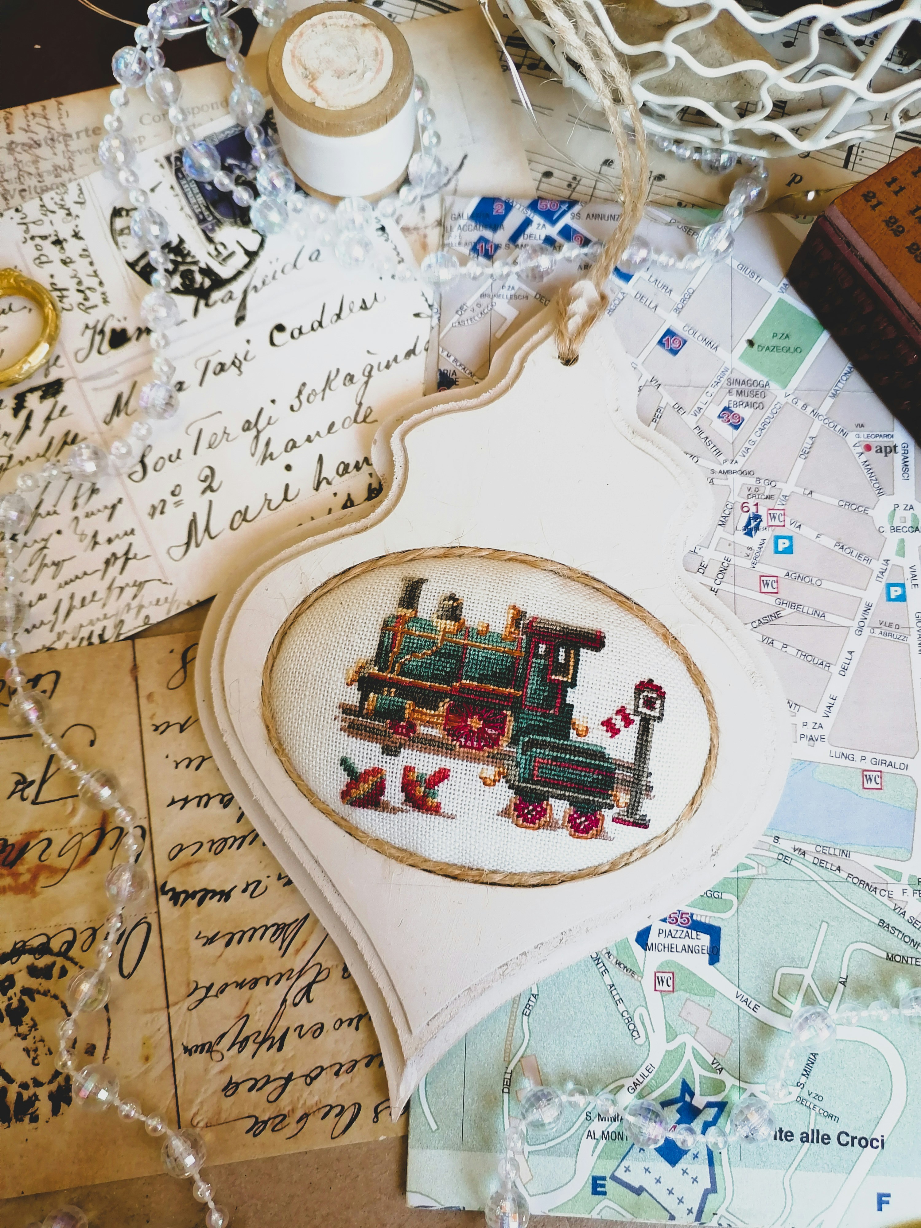 A table topped with lots of different types of items